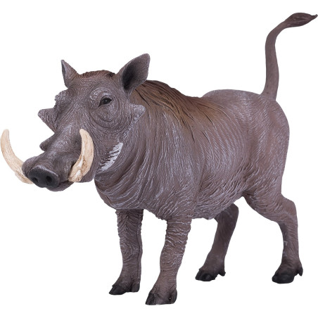 Figurine Phacochère Mojo 381031 | Sanglier Sauvage d'Afrique | Jouet Éducatif