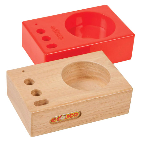 Bloc de rangement en bois Educo pour fournitures scolaires