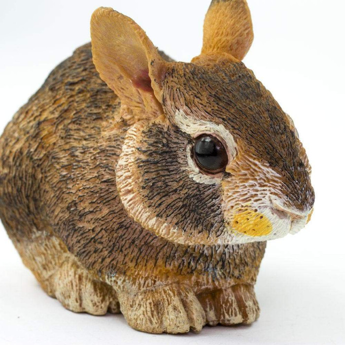 Figurine Lapin bébé - Safari Ltd® 262129 | Jouet réaliste | Matériel pédagogiqueAnimaux Montessori