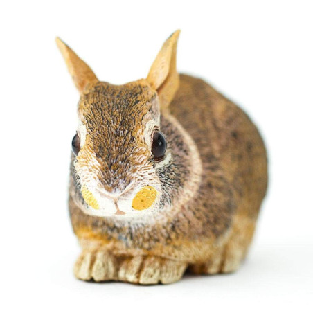 Figurine Lapin bébé - Safari Ltd® 262129 | Jouet réaliste | Matériel pédagogiqueAnimaux Montessori