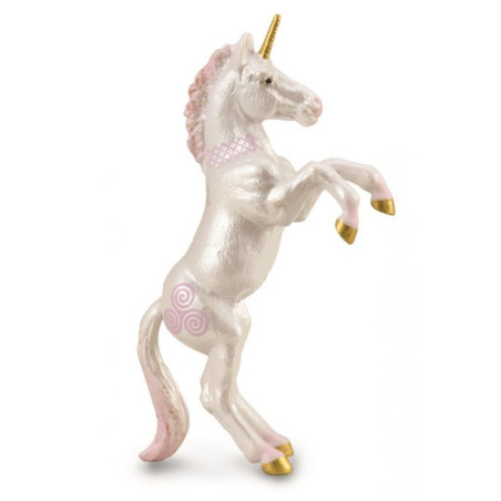 Figurine poulain licorne CollectA 88855 - Jouet fantastique Celtique rose