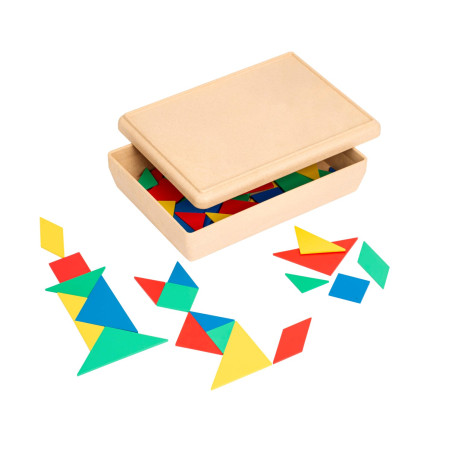 Tangram en Boîte - Jeu Éducatif de Réflexion - Educo