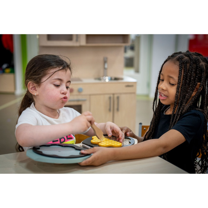 Gaufrier en Bois Educo | Jouet Cuisine Imitation 3+ ans