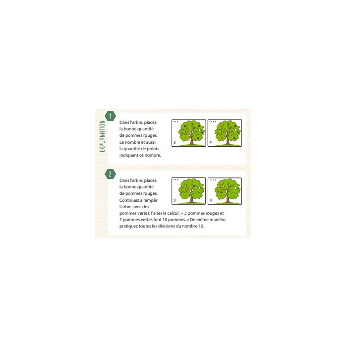 Jeu de Dénombrement - Le Pommier Educo | Apprentissage ludique