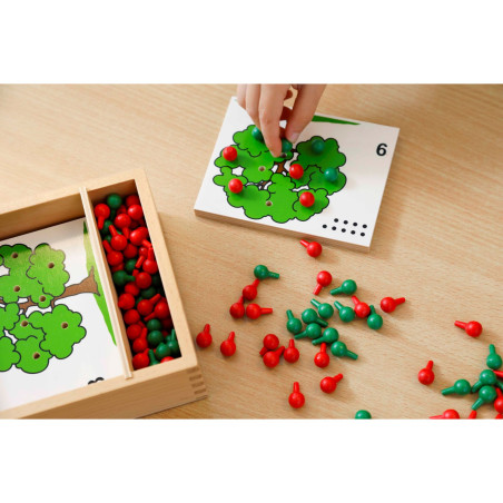 Jeu de Dénombrement - Le Pommier Educo | Apprentissage ludique