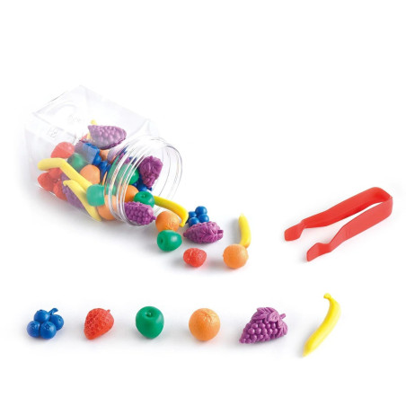 Compteurs Fruits Éducatifs en Plastique - EDX Education
