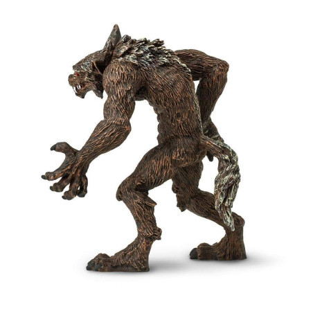Figurine réaliste de loup-garou - Lesminis.fr animaux fantastiques