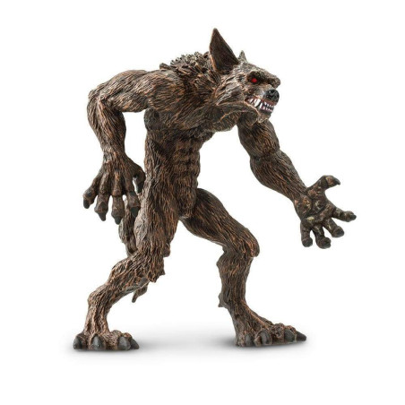 Figurine réaliste de loup-garou - Lesminis.fr animaux fantastiques