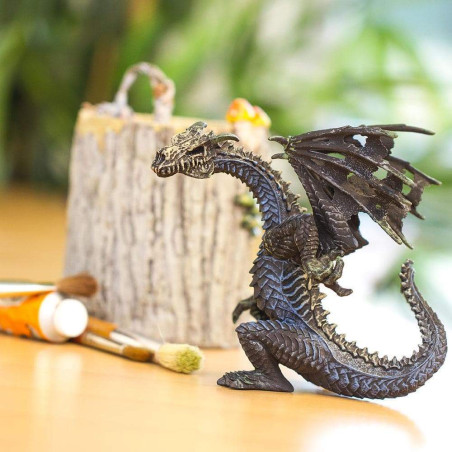 Spectralis – Le Dragon Fantôme | Figurine Sinistre Safari Ltd® à Collectionner