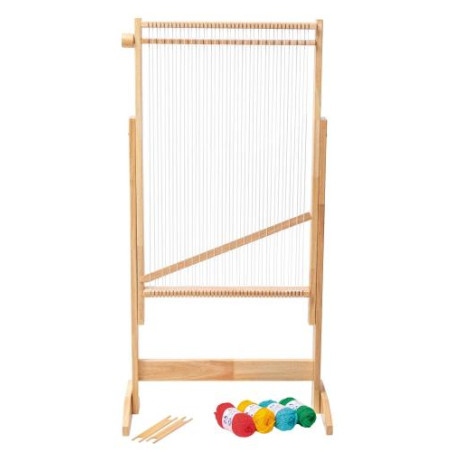 Grand cadre de tissage - Métier à tisser XL (1.25m) - Matériel Pédagogique - Fourniture et activités manuelles