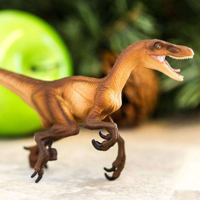 Figurine Vélociraptor – Préhistoire et dinosaure - Safari Ltd® 299929 | Jouet réaliste | Matériel pédagogiqueAnimaux M