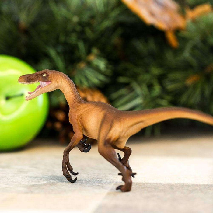 Figurine Vélociraptor – Préhistoire et dinosaure - Safari Ltd® 299929 | Jouet réaliste | Matériel pédagogiqueAnimaux M