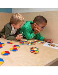 Hexagon : Jeu Éducatif pour Couleurs & Motricité | LesMinis.fr 2