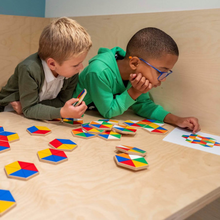 Hexagon : Jeu Éducatif pour Couleurs & Motricité | LesMinis.fr