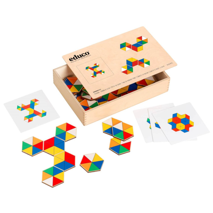 Hexagon : Jeu Éducatif pour Couleurs & Motricité | LesMinis.fr