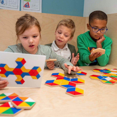 Hexagon : Jeu Éducatif pour Couleurs & Motricité | LesMinis.fr