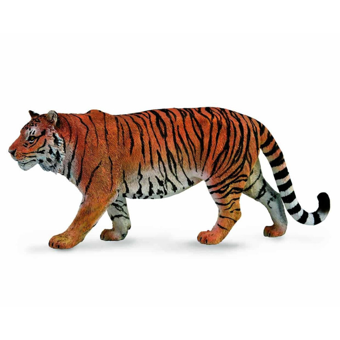 Figurine tigre de Sibérie - animaux sauvages Collecta 88789 - Jouet réplique réaliste - Montessori