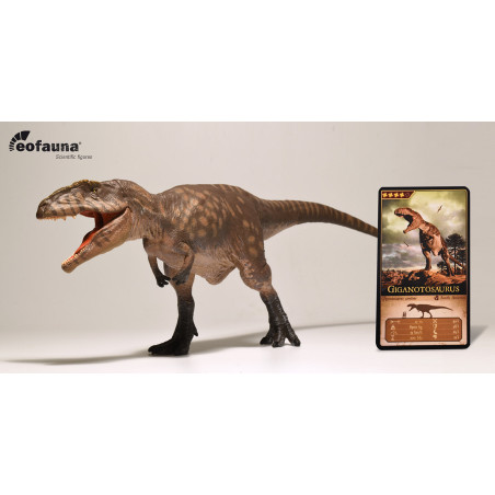 Figurine Giganotosaurus par Eofauna - Dinosaure théropode du Crétacé