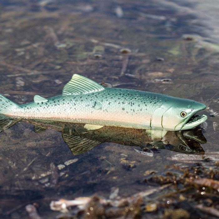 Figurine poisson Le Saumon - Jouet Safari 100205