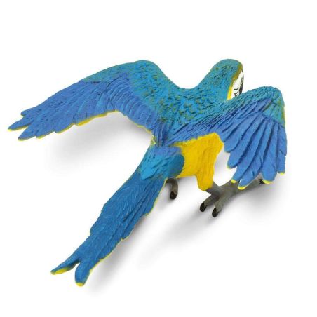 Figurine Ara Bleu et Or - Safari Ltd® 264029 | Jouet réaliste | Matériel pédagogiqueAnimaux Montessori