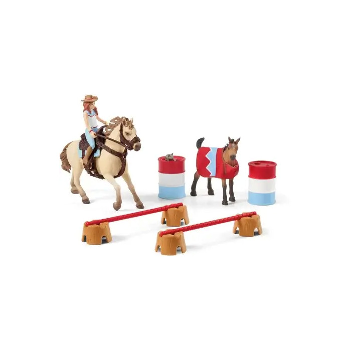 L'entrainement au ranch Schleich - Figurines Horse Club 14pcs