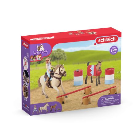 L'entrainement au ranch Schleich - Figurines Horse Club 14pcs