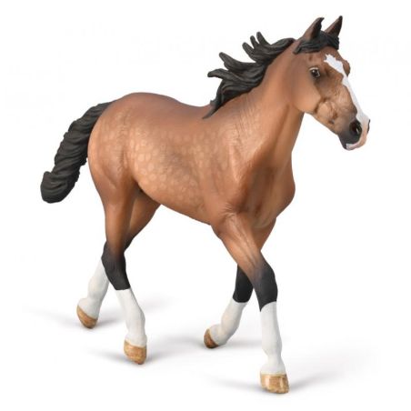Étalon Standardbred Pacer Bai Deluxe - Découvrez la Puissance Équine avec CollectA