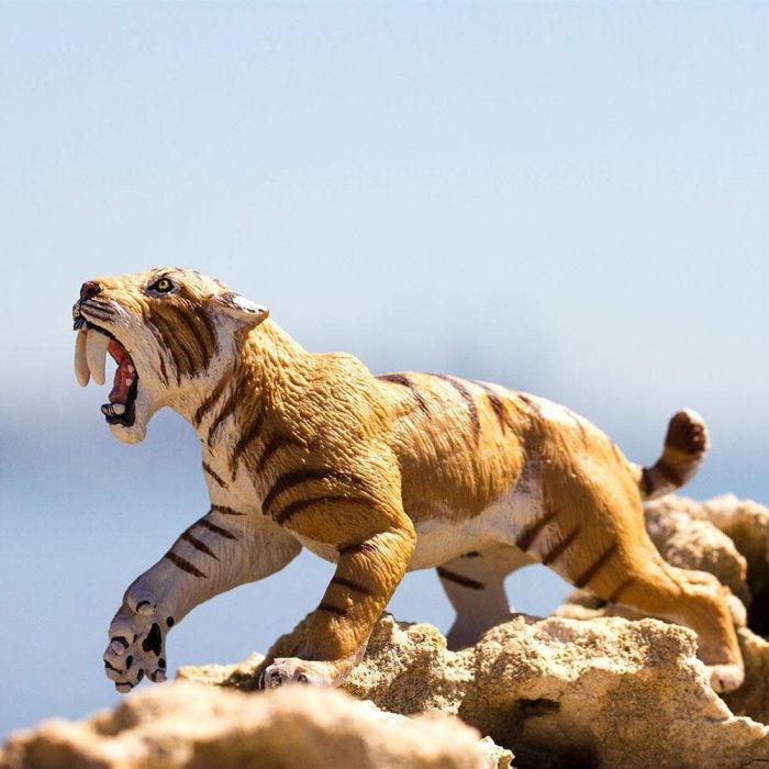 Figurine Smilodon Safari Ltd  – Tigre à Dents de Sabre 279729 | Jouet et Collection