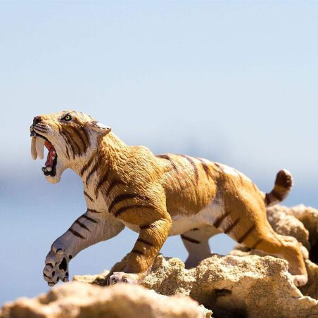 Figurine Smilodon Safari Ltd  – Tigre à Dents de Sabre 279729 | Jouet et Collection