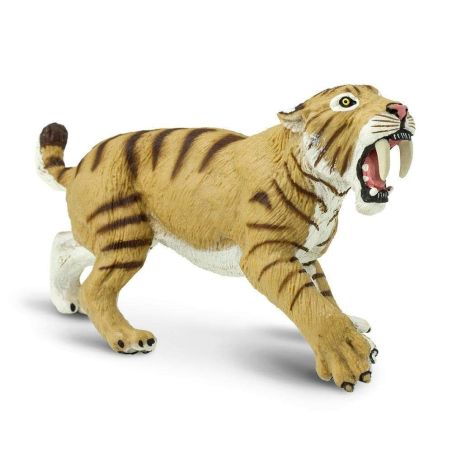 Figurine Smilodon Safari Ltd  – Tigre à Dents de Sabre 279729 | Jouet et Collection