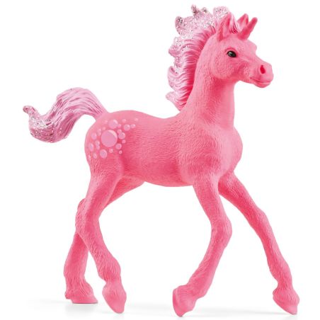 Licorne Bubble Gum Schleich - Figurine Féerique pour Aventures Sucrées