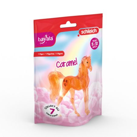 Licorne Caramel Schleich - Figurine Gourmande pour Aventures Sucrées