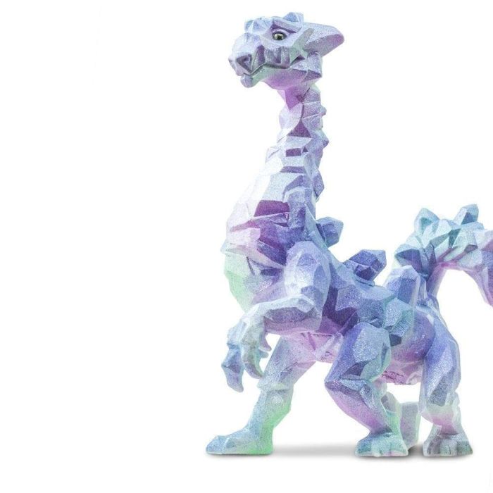 Crystallion, le Gardien des Trésors Oubliés - Figurine Dragon à Collectionner