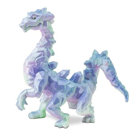 Crystallion, le Gardien des Trésors Oubliés - Figurine Dragon à Collectionner