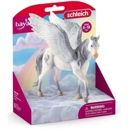Figurine Pégase Bayala Schleich - Cheval ailé réaliste et poétique