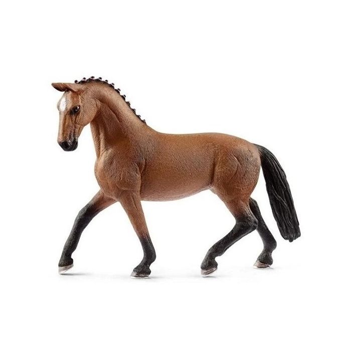 Figurine Jument Hanovrienne Schleich - Cheval de sport allemand du Horse Club