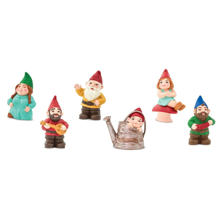 Famille de Gnomes -Tube Safari Ltd | Un Monde Féerique à Portée de Main