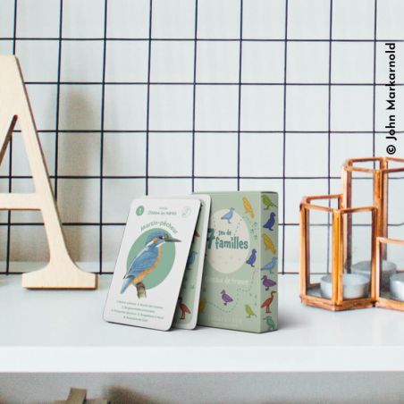 Oiseaux de France - Jeu de Cartes 7 Familles | Apprendre les Oiseaux en S'amusant | LesMinis.fr