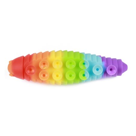 Squido Pop Escargot Arc-en-Ciel | Fidget Ventouses Silicone – LesMinis