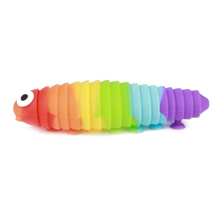 Squido Pop Escargot Arc-en-Ciel | Fidget Ventouses Silicone – LesMinis