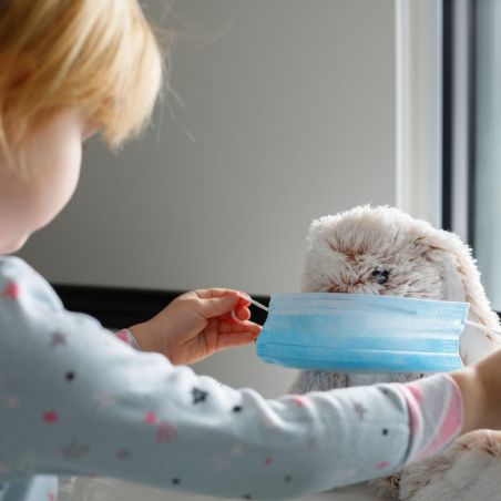 Lot de 3 Masques Médicaux pour Poupée – Jouet d’Imitation Infirmier & Docteur