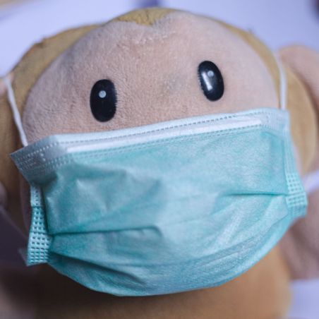 Lot de 3 Masques Médicaux pour Poupée – Jouet d’Imitation Infirmier & Docteur