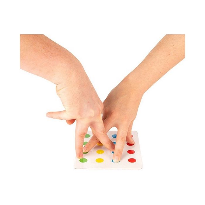 Tangled Fingers - Twister Miniature pour Doigts - Coordination et Gym des Doigts