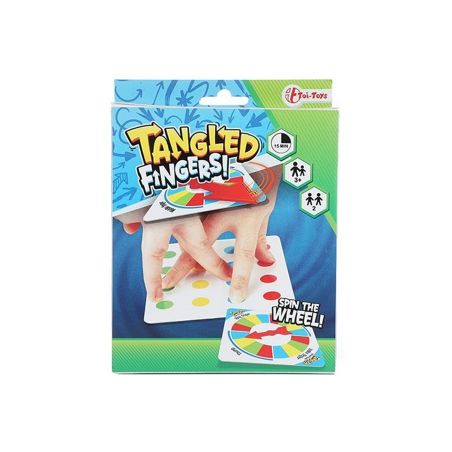 Tangled Fingers - Twister Miniature pour Doigts - Coordination et Gym des Doigts