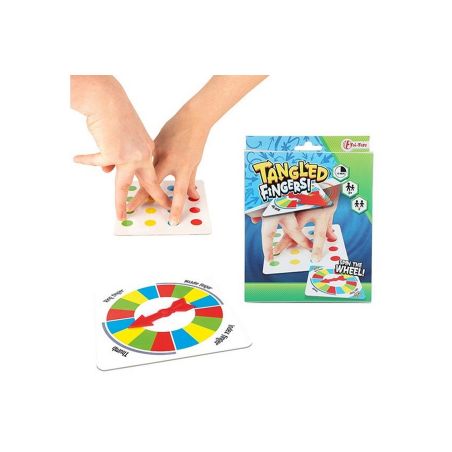 Tangled Fingers - Twister Miniature pour Doigts - Coordination et Gym des Doigts