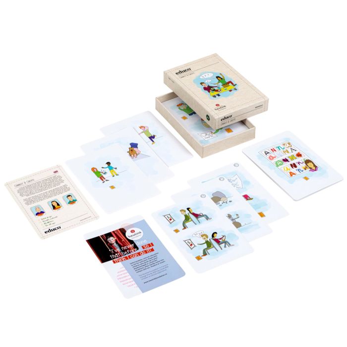 Jeu de Cartes Connect & Create - Stimulez la Créativité et le langage de Vos Enfants