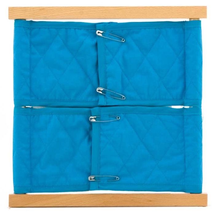 Cadre à Épingle de Sûreté Montessori - Développez l'Autonomie de Votre Enfant