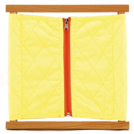 Cadre à Fermeture Éclair Montessori - Développez l'Autonomie de Votre Enfant