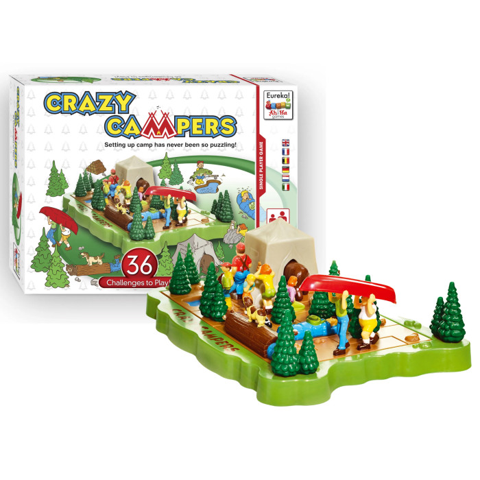 Ah!Ha Crazy Camper de Eureka : Développez Votre Logique | LesMinis