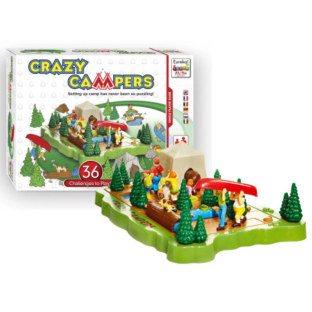 Ah!Ha Crazy Camper de Eureka : Développez Votre Logique | LesMinis